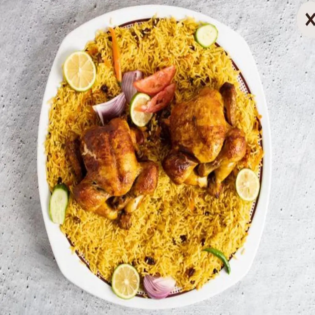 دجاج شواية مع الارز