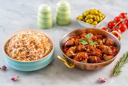 Daoud Basha with Rice