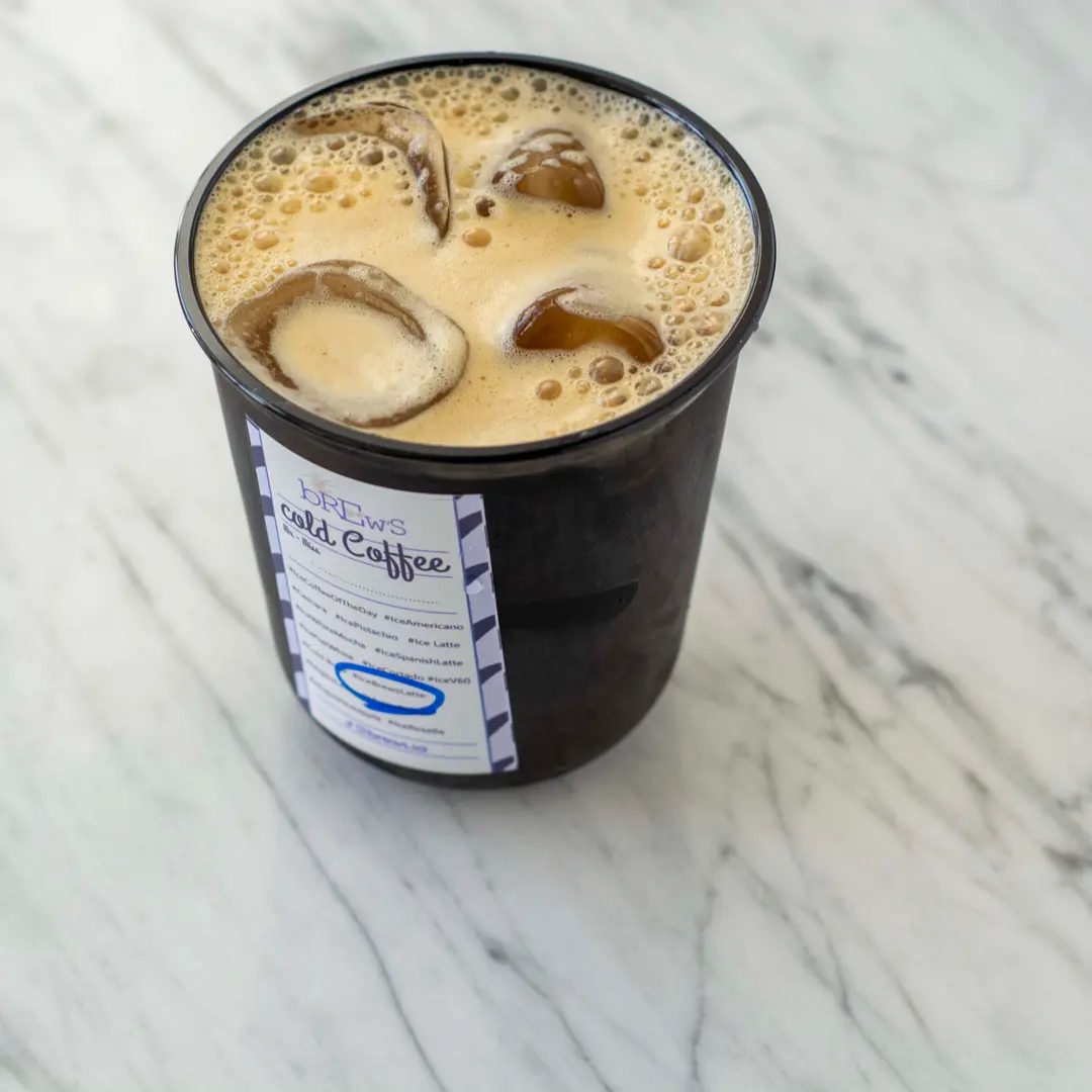 ice brews Latte
