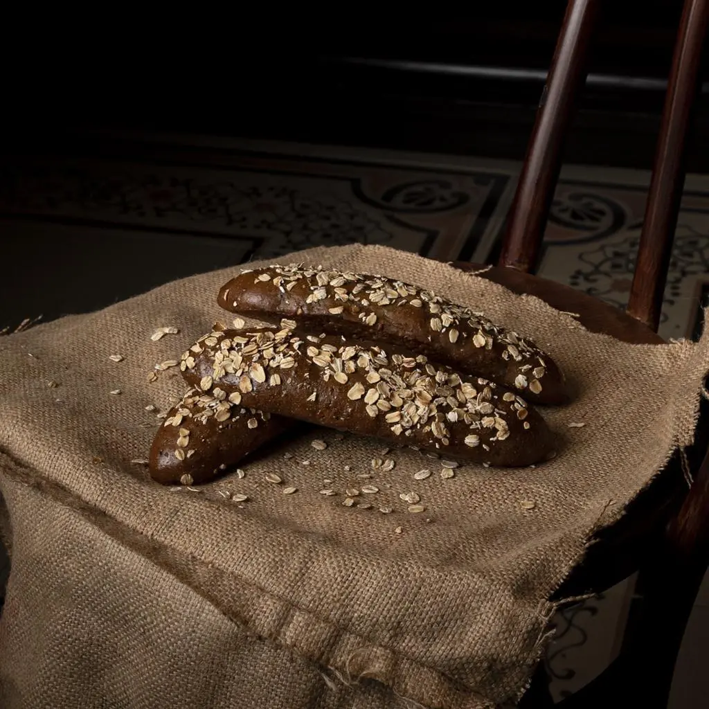 Long Brown Bread with Seeds