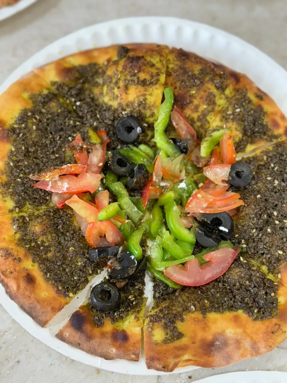 فطيرة زعتر نواشط