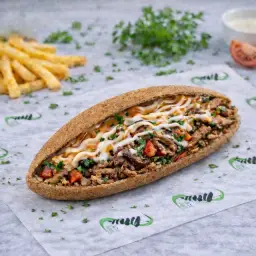 Iraqi Shawerma in Brown Bread Meat