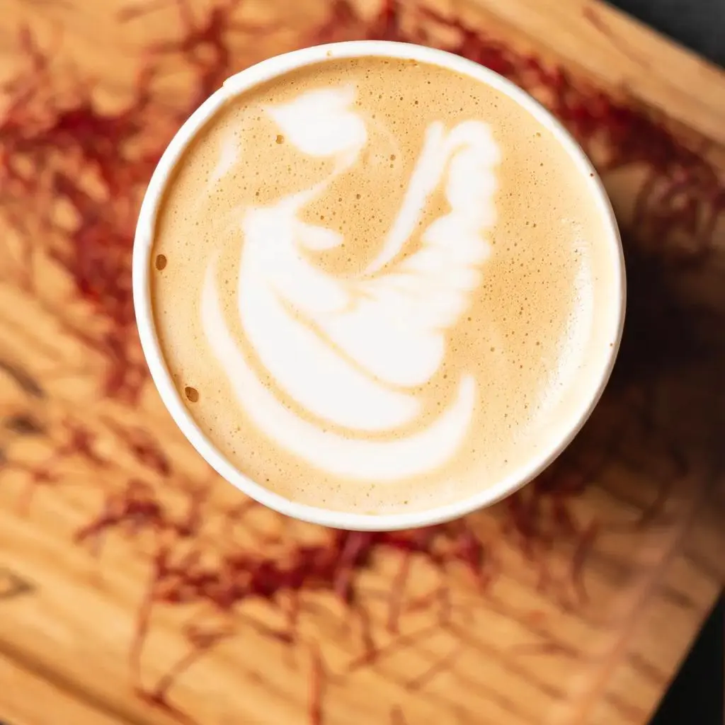 Saffron Latte