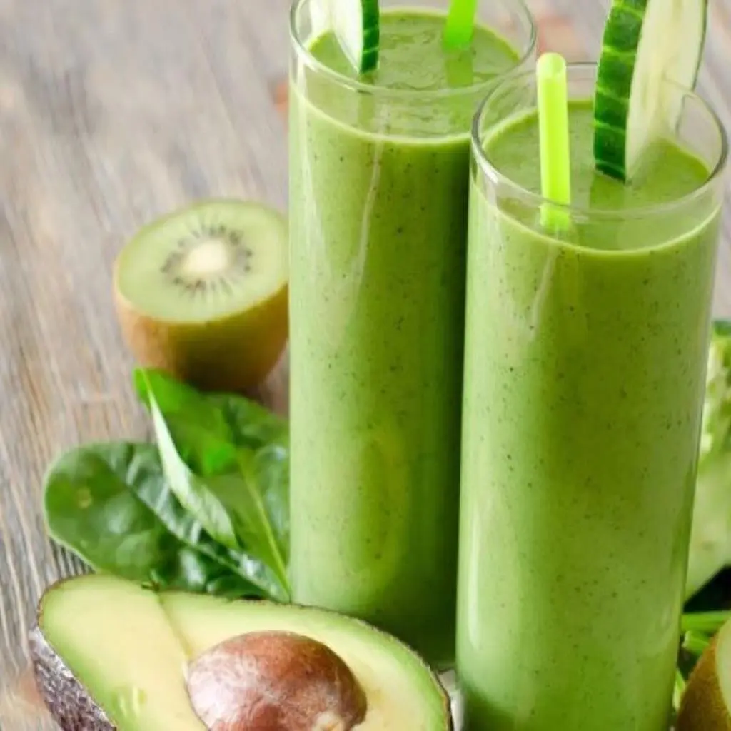 Avocado Kiwi Juice