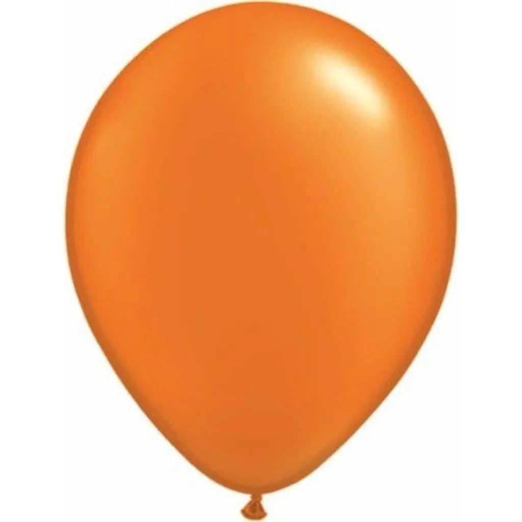 Orange ballons
