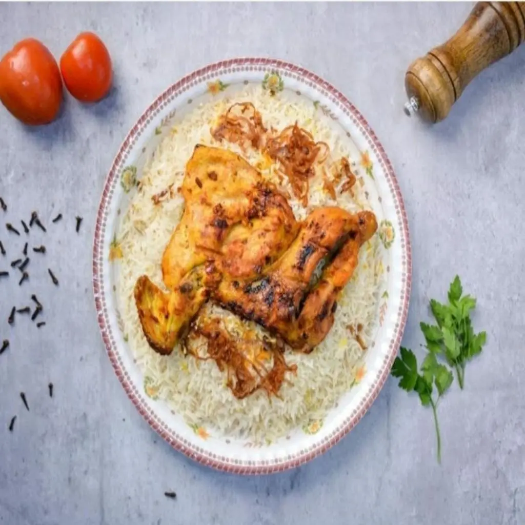 Chicken on Charcoal without Rice