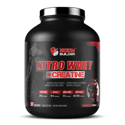 Body Builder Nitro Whey + Creatine Chocolate 4 LB