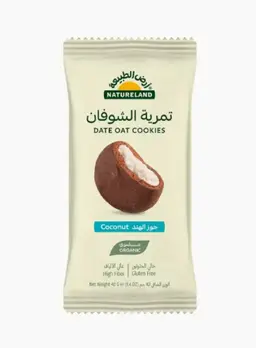 Natureland Date Oat Cookies - Coconut 40g