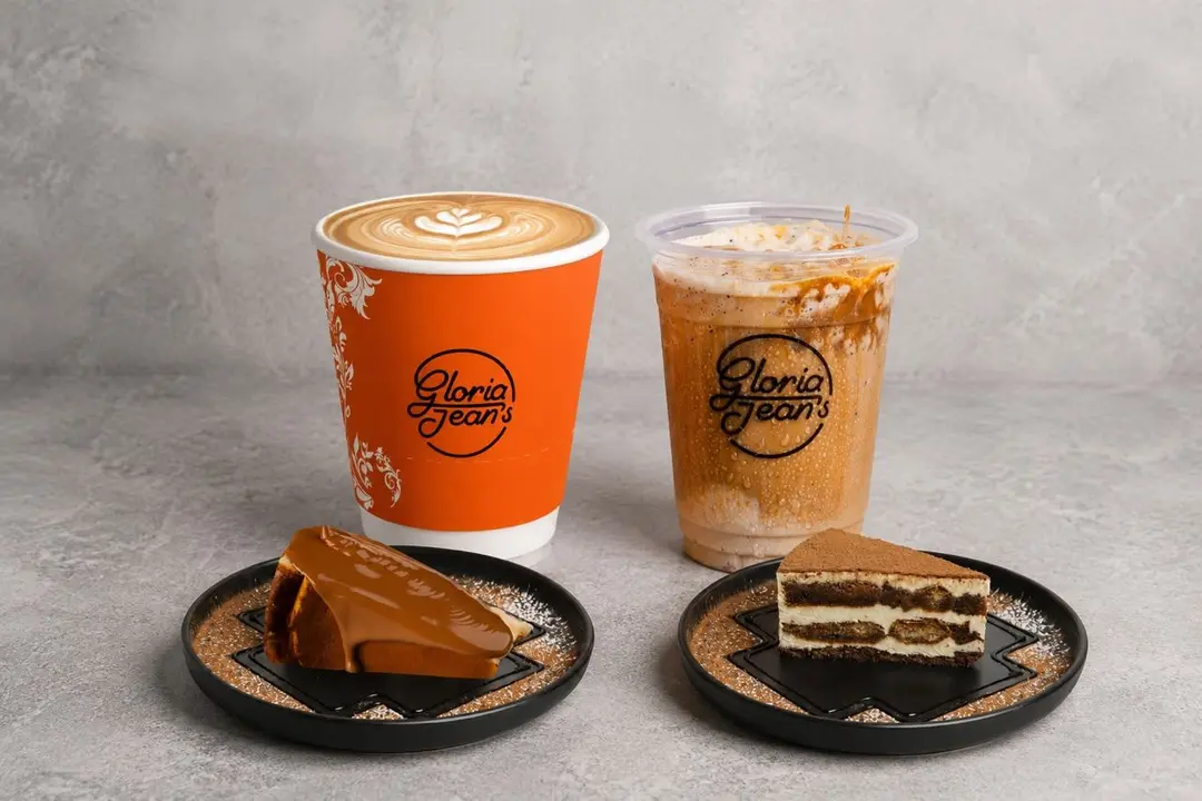 Any Two Pastry Slices with Any Two Hot or Cold Drinks