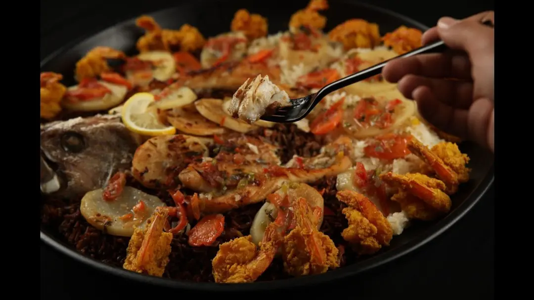 Shakka Seabass dish