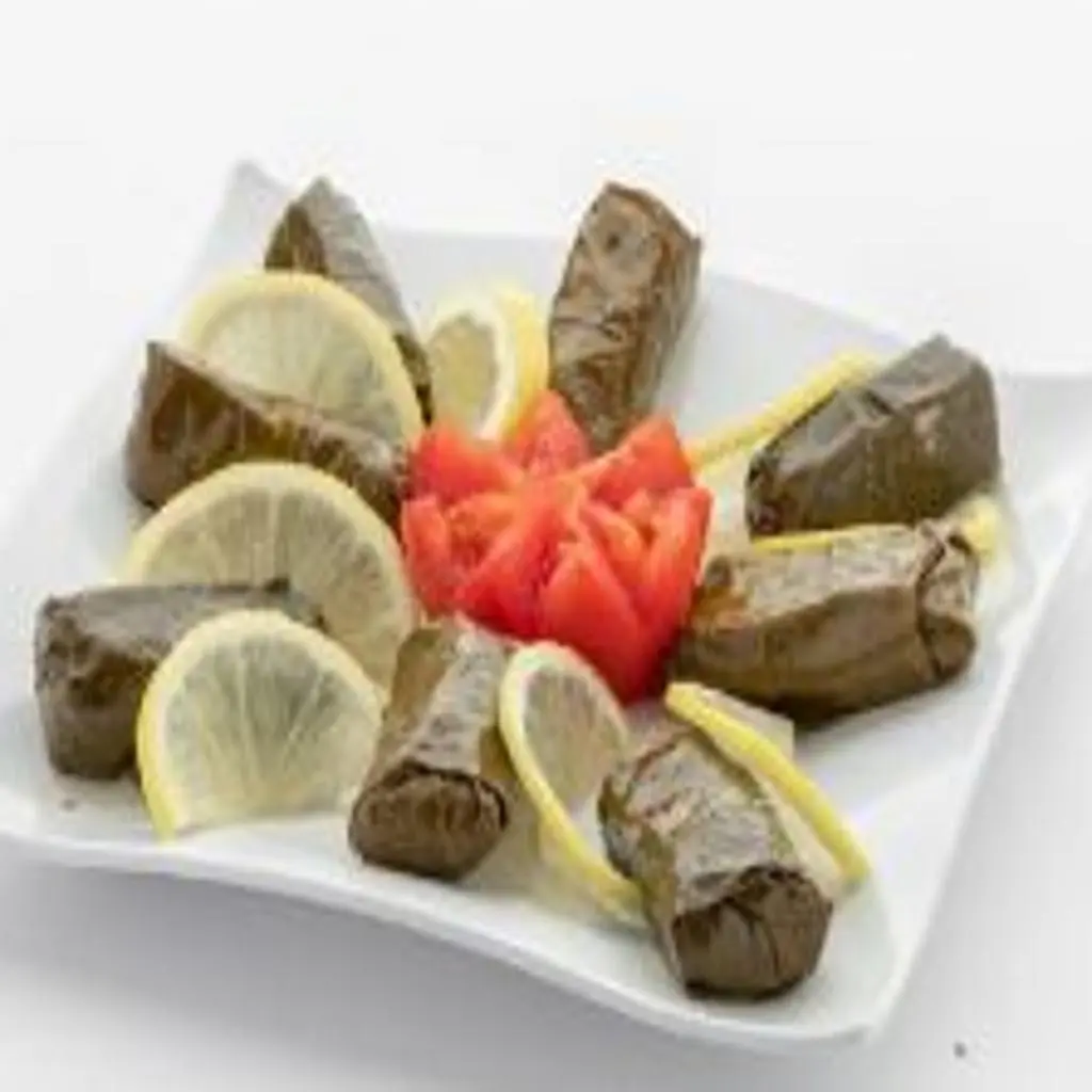 Stuffed Grape Leaves Plate