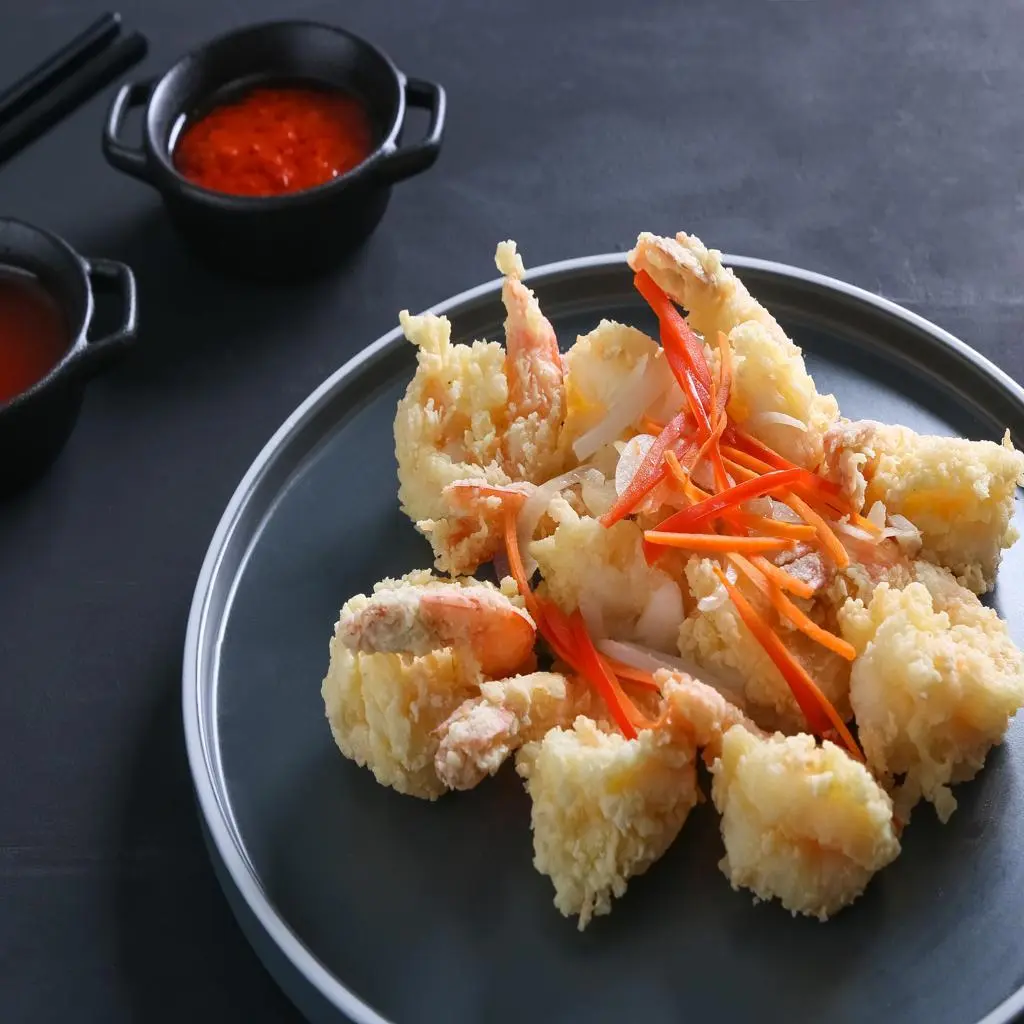 Shrimp with Butter Sauce