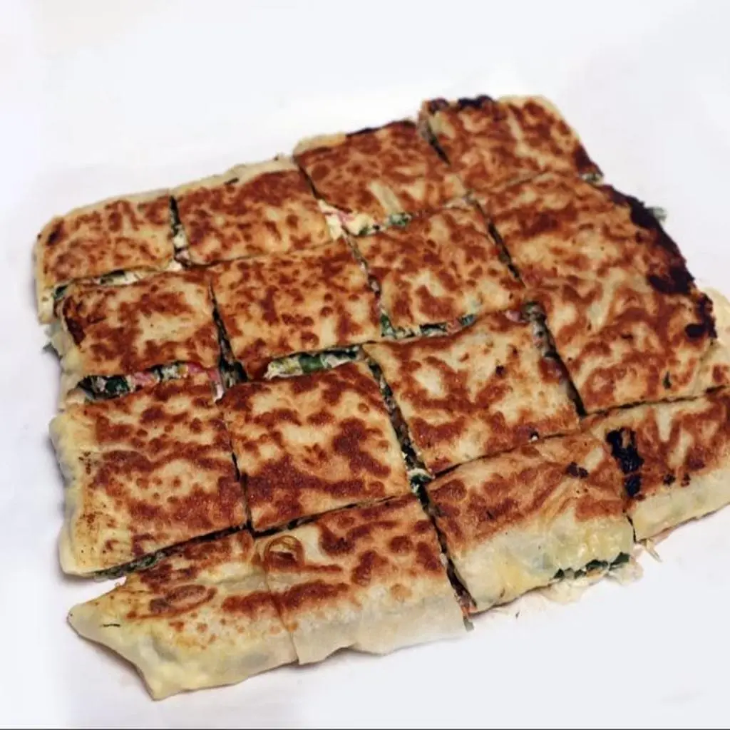 مطبق خضار جبن شيدر