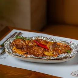 طاجن ورقة لحمة
