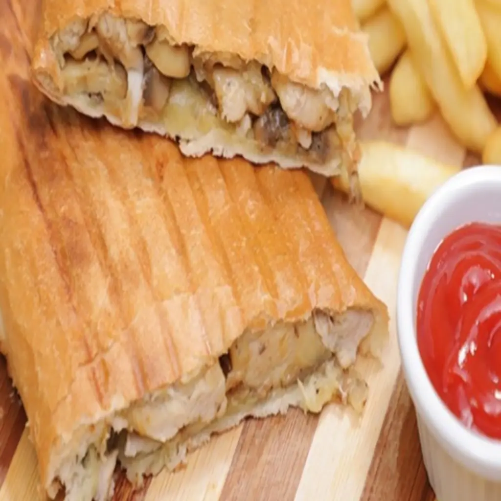 Chicken with Mushroom Sandwich