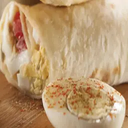شباتي بيض مسلوق واوريجانو