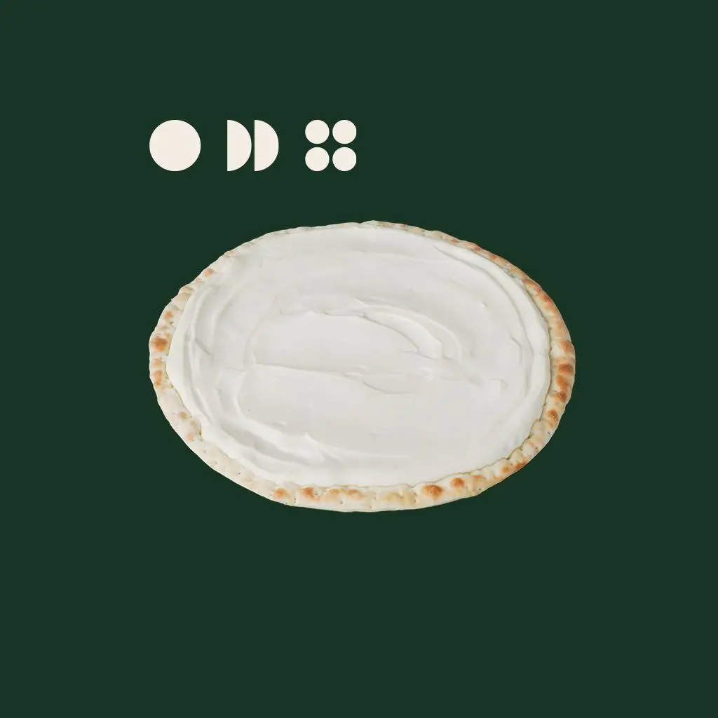 مناقيش لبنه سادة