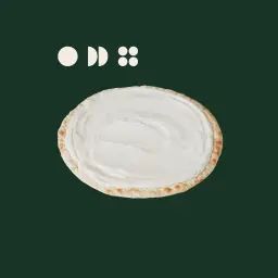 مناقيش لبنه سادة