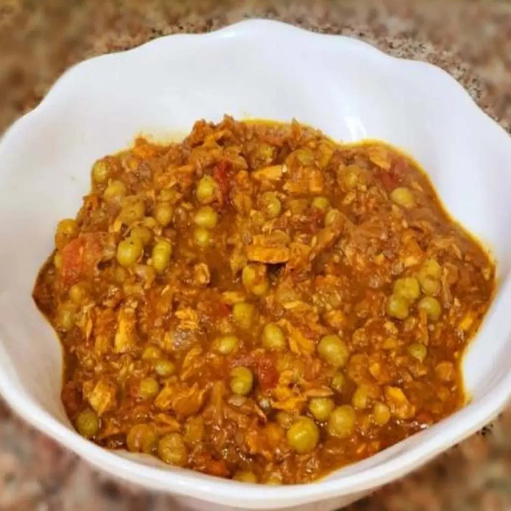 Peas with Tuna