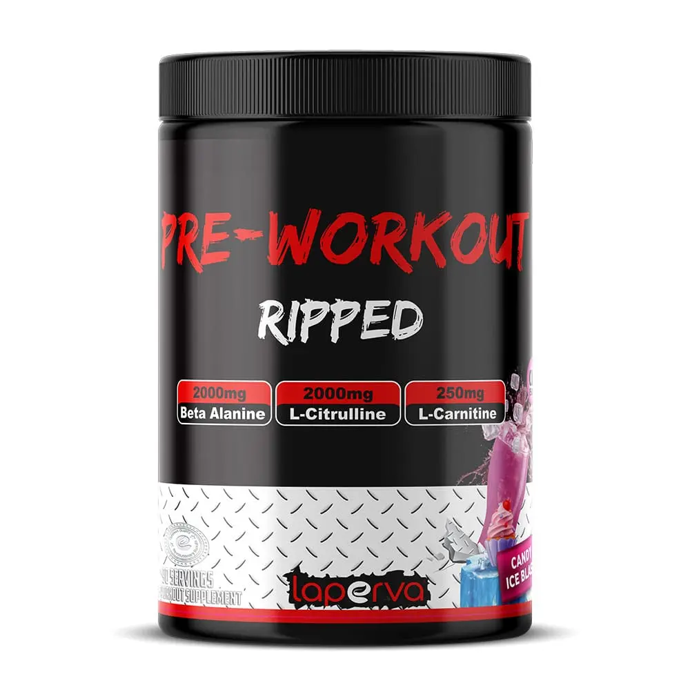 Laperva Pre Workout Ripped Candy Ice Blast 90