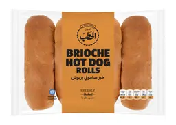 ALHATAB BRIOCHE HOT DOG ROLLS 200G