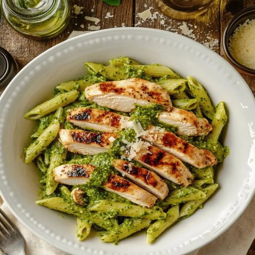 Penne Chicken Pesto