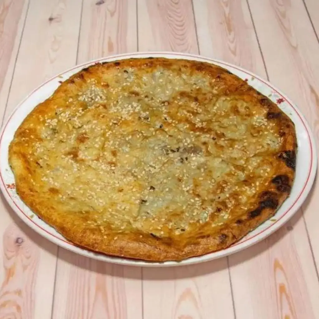 Chicken and Cheese Naan
