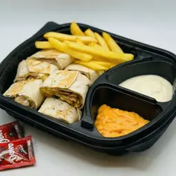 شاورما عربي بخبز الصاج