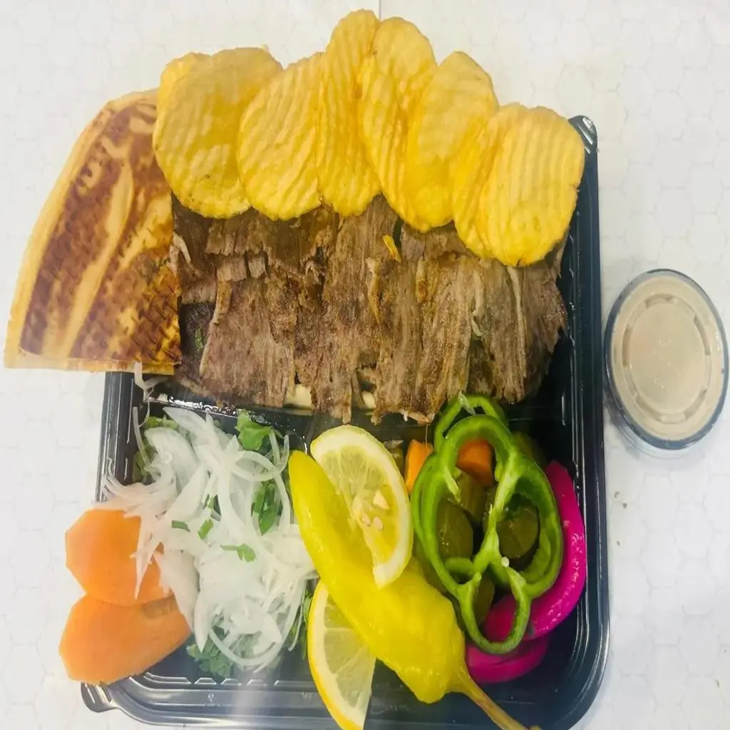 Meat Shawarma Plate