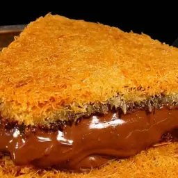 حلى كنافة بالنوتيلا