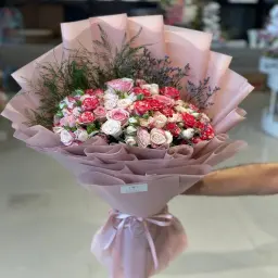 Mixed Own Baby Rose Bouquet