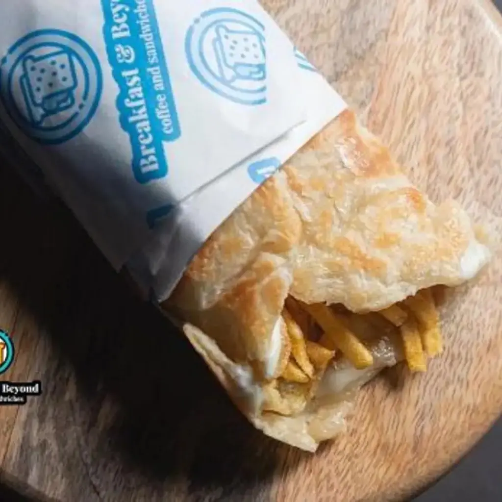 Chapati with Egg and Cheese