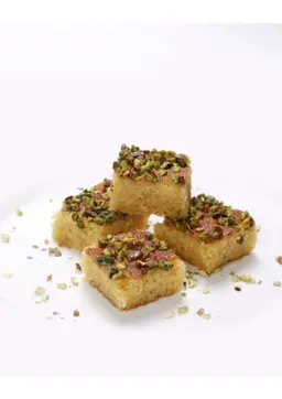 هريسة شامية بالفستق