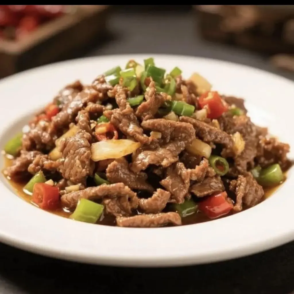 Fried Beef with Hot Pepper