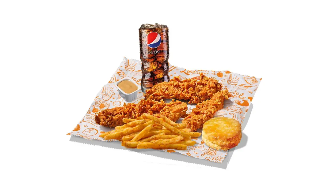 وجبة 3 قطع تندر