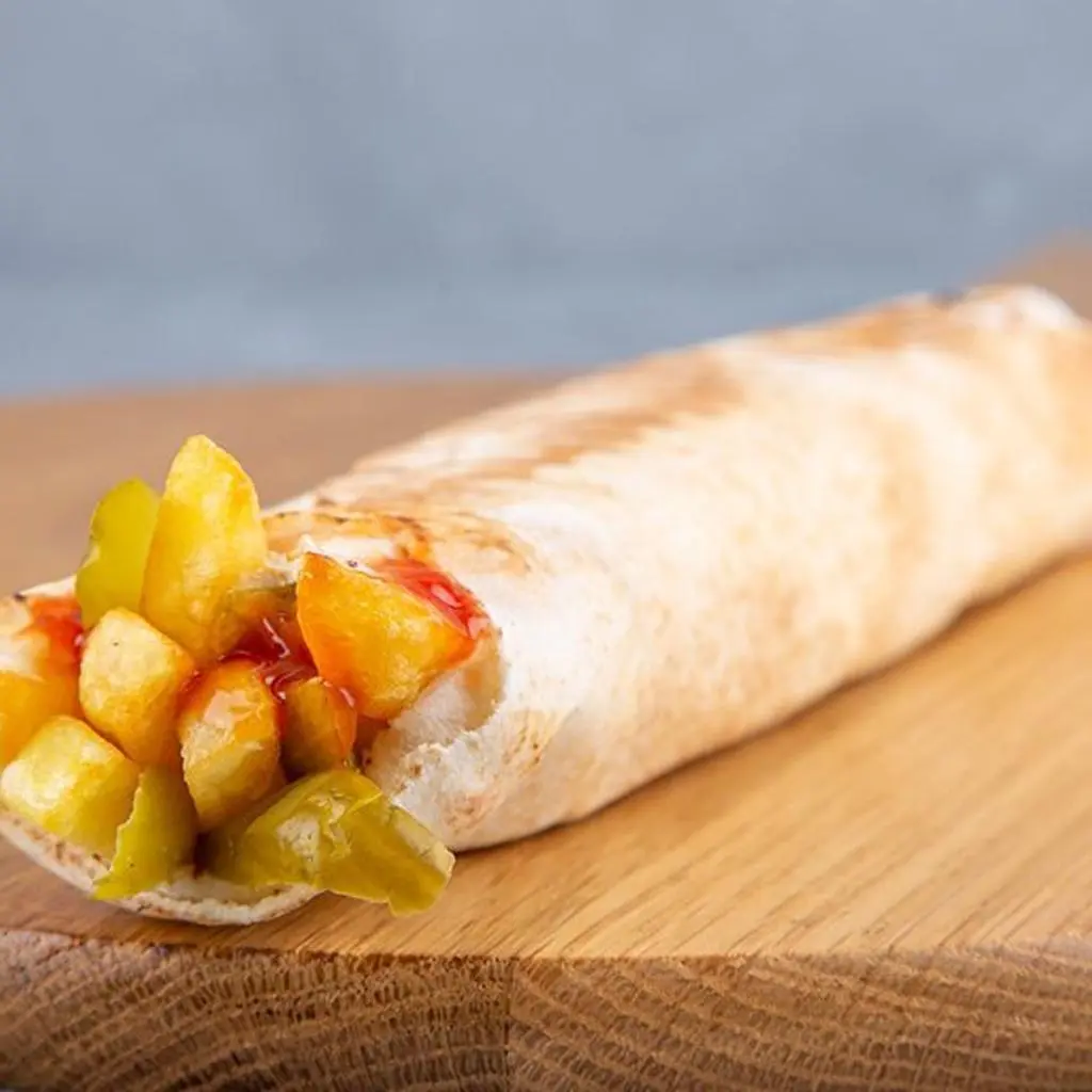 ساندويتش زهرة بطاطس باذنجان