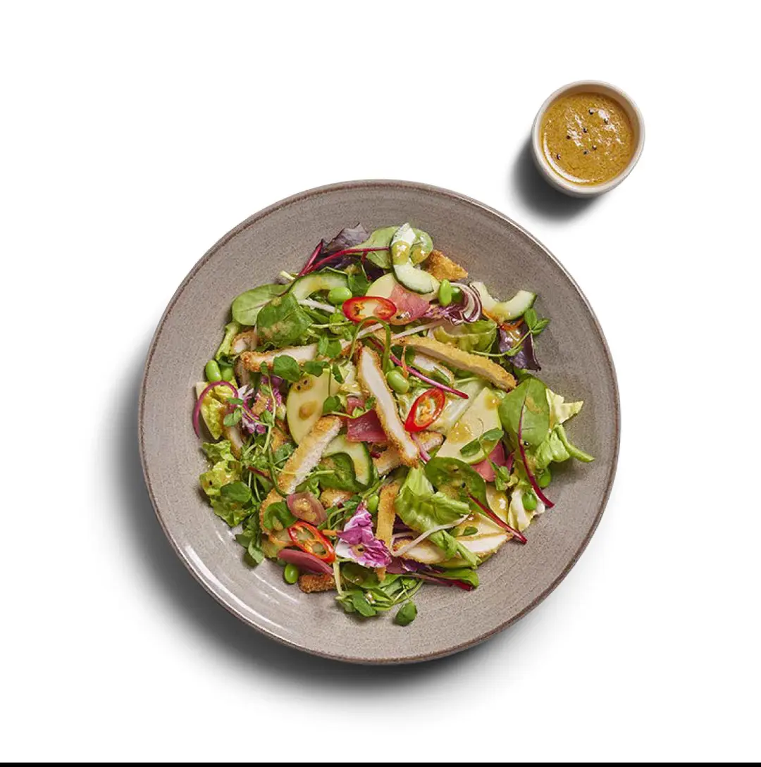74.chicken katsu salad
