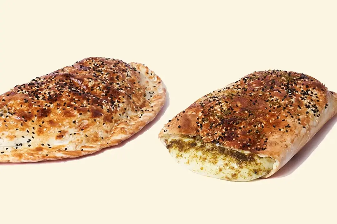 Halloumi and Zaatar Pie