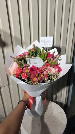 بوكيه مع اكسسوار