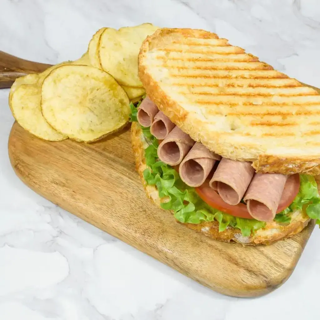 Habanero Mortadella Sandwich