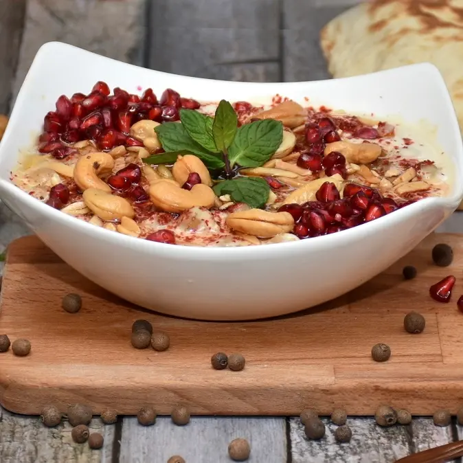 فتة بالسمن