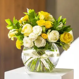 Bright Flowers Vase
