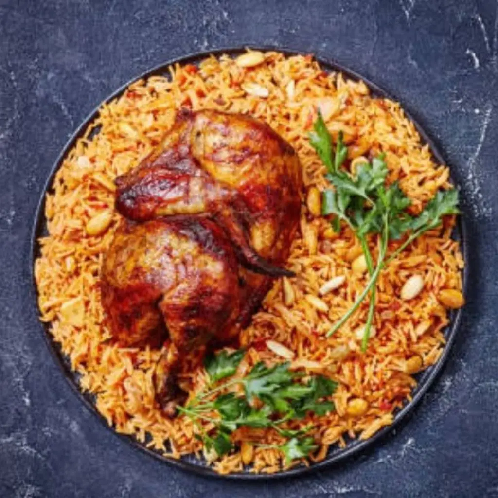 دجاج شواية رز بخاري