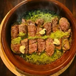 Filet Mignon Medallions with Pesto