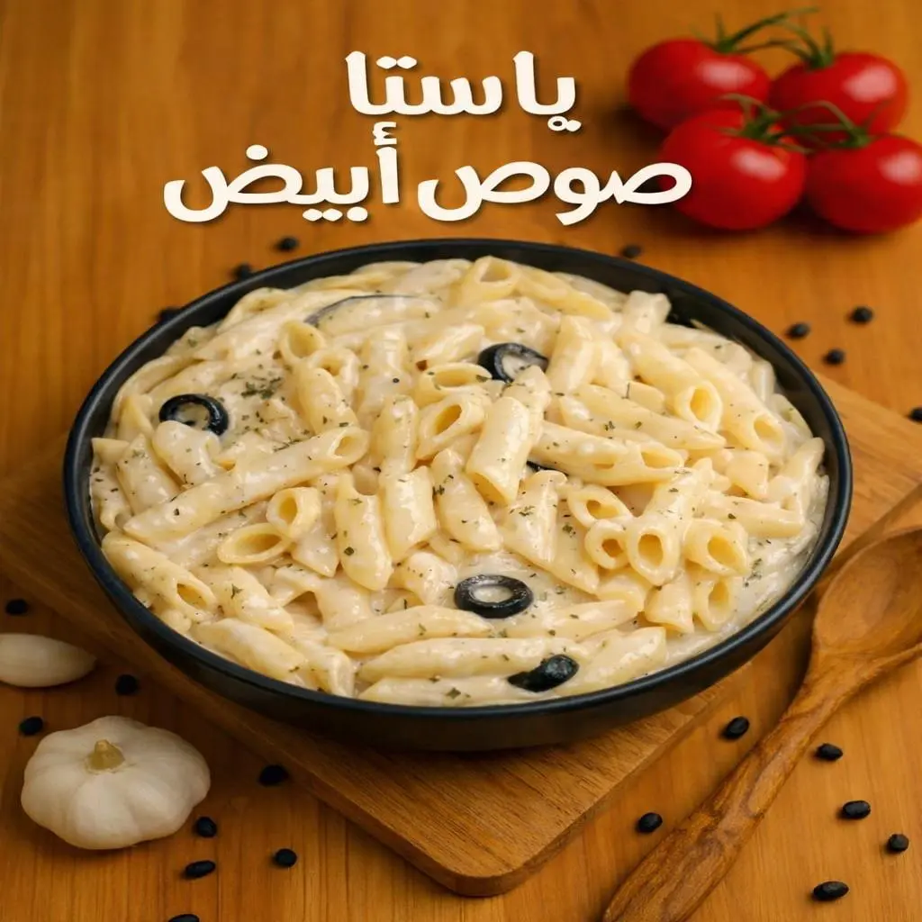 باستا أصابع بالصوص الأبيض