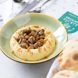 Hummus with Meat