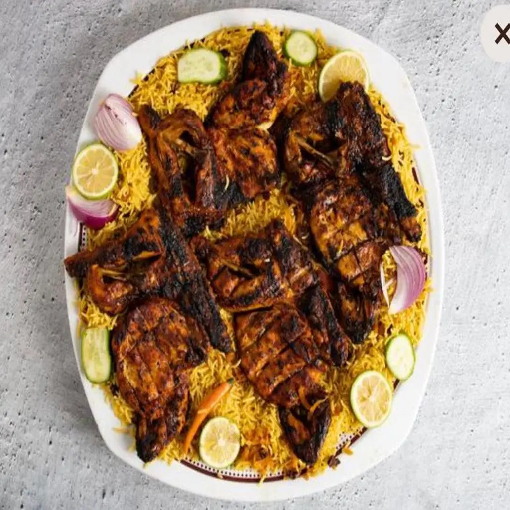 Charcoal Chicken with Rice