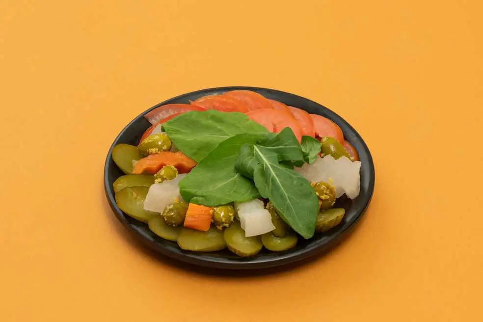 Vegetable plate