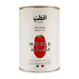 ALHATAB ITALIAN WHOLE PEELED TOMATO 400G-30%