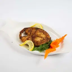 Fried Narrow-Barred Spanish Mackerel Fish